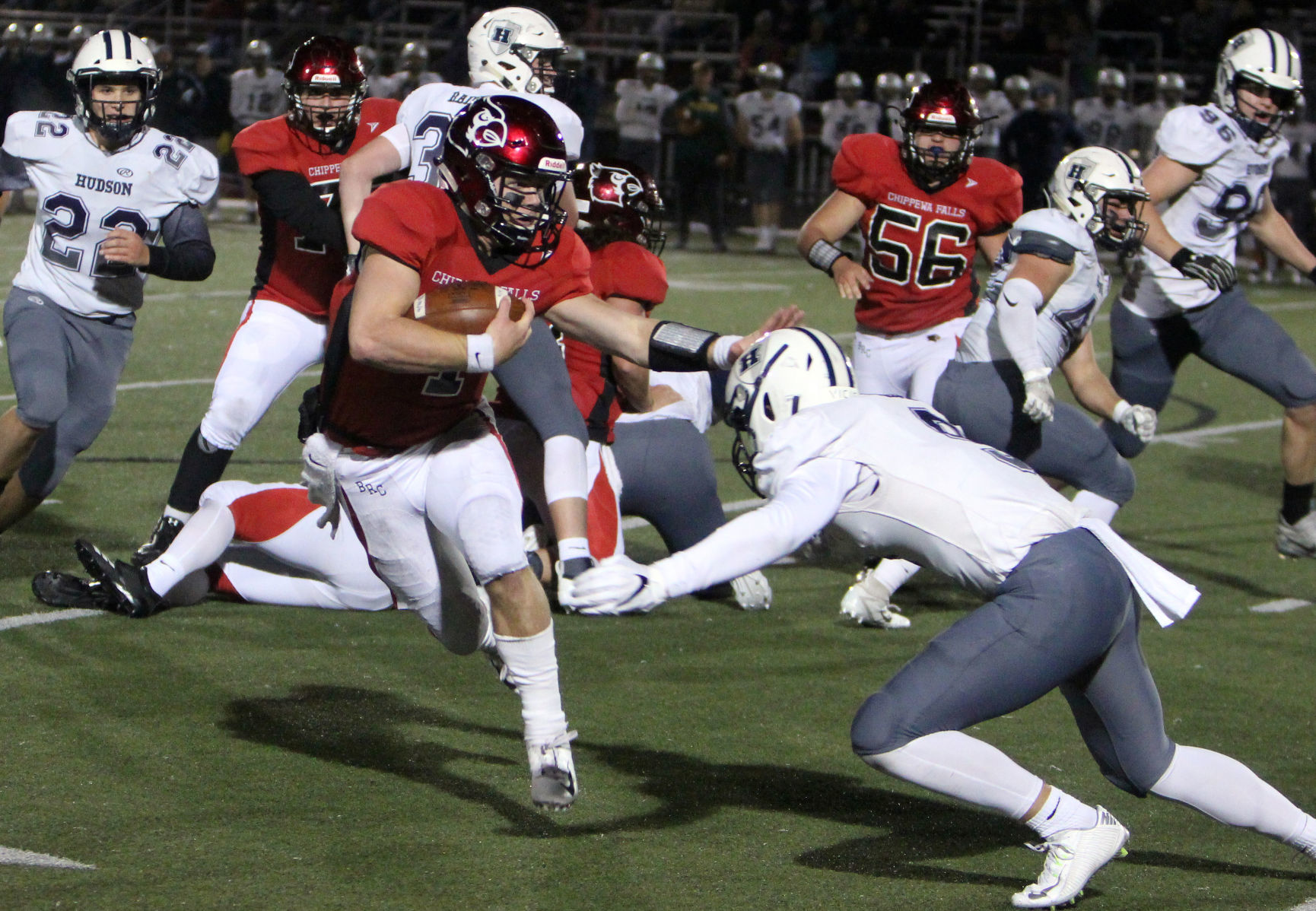 Hudson at Chi-Hi football 10-12-18